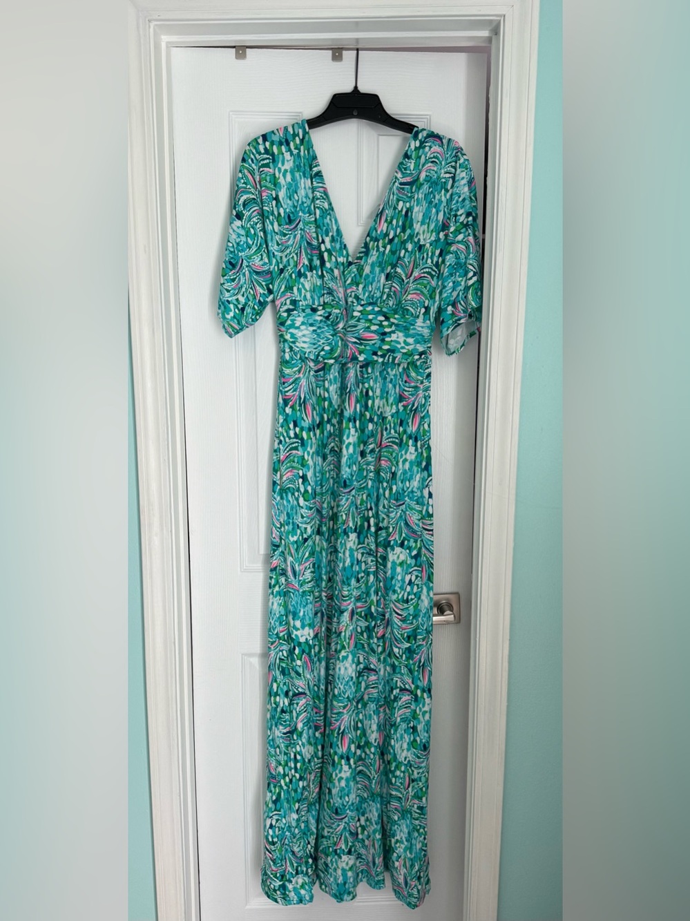 Lilly Pulitzer Parigi Midi Dress Emerald Isle Pineapple M NWT